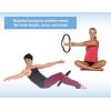 imageAeroPilates Magic Circle Pilates Ring with Workout DVD for Mat ampamp Reformer Workouts  Fitness Ring Pilates Circle wPadded Foam Grips  Arms Chest and Inner Thigh Exercise Equipment
