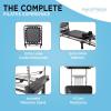 imageAeroPilates Reformer Home Workout Equipment Pilates Machine wResistanceBlack