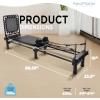 imageAeroPilates Reformer Home Workout Equipment Pilates Machine wResistanceBlack