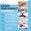 imageAeroPilates Reformer Home Workout Equipment Pilates Machine wResistanceBlack