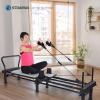 imageAeroPilates Reformer Home Workout Equipment Pilates Machine wResistanceGray