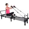 imageAeroPilates Reformer Home Workout Equipment Pilates Machine wResistanceGray