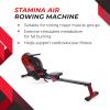imageStamina ATS Air Rower Machine with Smart Workout App  Foldable Rowing Machine with Dynamic Air Resistance for Home Gym Fitness  Up to 250 lbs Weight CapacityATS Air Rower 351401