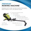 imageStamina ATS Air Rower Machine with Smart Workout App  Foldable Rowing Machine with Dynamic Air Resistance for Home Gym Fitness  Up to 250 lbs Weight CapacityATS Air Rower 351404
