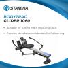 imageStamina BodyTrac Glider Exercise Rowing Machine