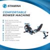 imageStamina Conversion II Recumbent Exercise Bike and Rower  Cardio Machine with Smart Workout App  Exercise Bike for Home Workout  Up to 250 lbs Weight Capacity