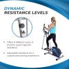 imageStamina Elliptical Training Machine with Smart Workout App  Compact Standing Elliptical Machine for Home Workout  Up to 250 lbs Weight CapacityElliptical Trainer 708