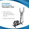 imageStamina Elliptical Training Machine with Smart Workout App  Compact Standing Elliptical Machine for Home Workout  Up to 250 lbs Weight CapacityElliptical Trainer 1704