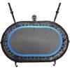 imageStamina Folding Trampoline with Smart Workout App Black  Portable Fitness Rebounder for Home Gym Cardio ampamp Strength Training Jumping Exercise Equipment495Black