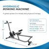 imageStamina Hydraulic Rower Machine with Smart Workout App  Rowing Machine with Adjustable Resistance for Home Gym FitnessEasyRow