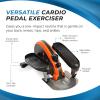 imageStamina Inmotion Compact Strider Foot Exercise Machine  Under Desk Elliptical  Standing or Seated Elliptical Fitness EquipmentBlackOrange