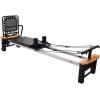 imageStamina Pilates Reformer Home Workout Equipment AeroPilates Pro XP Chrome Black  Portable Exercise Machine for Strength and Fitness Training  Multifunctional Gym Workouts for Men and WomenAeroPilates Pro XP 556 Home Pilates Reformer with FreeForm Cardio Rebounder