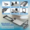 imageStamina Products AeroPilates 287 Pilates Reformer  Home Gym Equipment with Adjustable Headrest Padded Foot Bar 3 Resistance Cords and 2 Workout DVDs