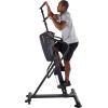 imageStamina Products Cardio Climber Home Workout Fitness Exercise Machine with Smart Coaching LCD Monitor And Wheels for Easy Storage