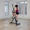 imageStamina Products Cardio Climber Home Workout Fitness Exercise Machine with Smart Coaching LCD Monitor And Wheels for Easy Storage