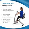 imageStamina Recumbent Exercise Bike with Arm Workout  Fitness Bike with Smart Workout App  Recumbent Exercise Bike for Home Workout  Up to 250 lbs Weight Capacity