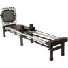 imageAeroPilates Reformer  Pilates Reformer Workout Machine for Home Gym  Cardio Fitness Rebounder Up to 300 lbs Weight Capacity Black