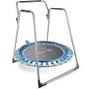 imageJumpSport Home 125 Fitness Trampoline  Exercise Trampoline with Handlebars  Fitness Rebounder for Home Workout  Up to 250 lbs Weight Capacity