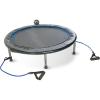 imageStamina Folding Trampoline with Smart Workout App Black  Portable Fitness Rebounder for Home Gym Cardio ampamp Strength Training Jumping Exercise Equipment38Black