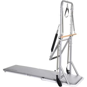 imageAeroPilates Precision Cadillac Studio Tower Strength and Toning System Equipment Station for Pilates and Workouts Gray