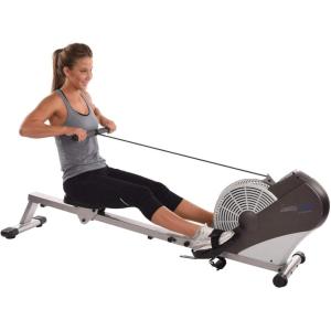 imageStamina ATS Air Rower Machine with Smart Workout App  Foldable Rowing Machine with Dynamic Air Resistance for Home Gym Fitness  Up to 250 lbs Weight CapacityATS Air Rower 351399