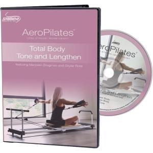 imageStamina AeroPilates Total Body Tone and Lengthen Workout DVD  Exercise and Fitness DVD for Women 90 Mins 3Piece DVD Set
