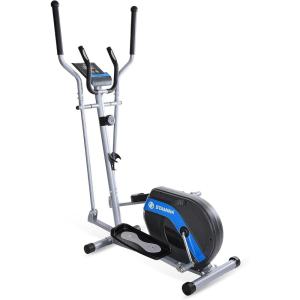 imageStamina Elliptical Training Machine with Smart Workout App  Compact Standing Elliptical Machine for Home Workout  Up to 250 lbs Weight CapacityElliptical Trainer 708