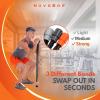 imageNvaBar Portable Resistance Band Bar System  Full Body Workout Equipment for Home Gym Travel  Optional Total Body Band ampamp Extra Resistance Band IncludedNvaBar