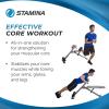 imageStamina Ab Hyperextension Bench Pro  Adjustable and Foldable Roman Chair with Smart Workout App for Home Workout  Up to 250 lbs Weight Capacity