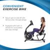 imageStamina Exercise Bike 845 Magnetic Recumbent Machine Lower Body Cardio Equipment  for Home Gyms with LCD Monitor and Smart App Access Black