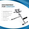 imageStamina Hyperextension Bench 2014  Adjustable and Foldable Exercise Bench Roman Chair with Smart Workout App  Up to 250 lbs Weight Capacity