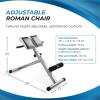 imageStamina Hyperextension Bench 2014  Adjustable and Foldable Exercise Bench Roman Chair with Smart Workout App  Up to 250 lbs Weight Capacity