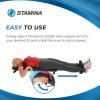 imageStamina InLine Back Stretch Bench Upper and Lower Back Stretcher  No Inversion Decompression Fitness Equipment  Up to 250 lbs Weight Capacity