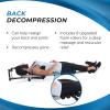imageStamina Inline Back Stretch Bench with Cervical Traction  Back and Neck Decompression  Inversion Table Alternative  Up to 250 lbs Weight Capacity