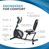 imageStamina Upright Exercise Bike 1308  Fitness Bike with Smart Workout App  Exercise Bike for Home Workout  Up to 300 lbs Weight CapacityBlack