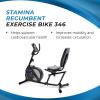 imageStamina Upright Exercise Bike 1308  Fitness Bike with Smart Workout App  Exercise Bike for Home Workout  Up to 300 lbs Weight CapacityBlack