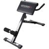 imageStamina X Adjustable Ab Back and Core Strength Exercise SitUp Fitness Hyperextension Weight Bench for AtHome WorkoutsBlack