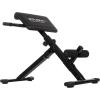 imageStamina X Adjustable Ab Back and Core Strength Exercise SitUp Fitness Hyperextension Weight Bench for AtHome WorkoutsBlack