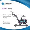 imageStamina mv Bike  Exercise Bike with Wireless Bluetooth Smart Mount  Integrated mv App for Personalized Home Workout  Up to 330 lbs Weight Capacity