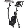 imageStamina Wirk Ride Exercise Bike  Foldable Fitness Bike with Workstation and Standing Desk  Stationary Bike for Home Workout  Up to 250 Weight Capacity