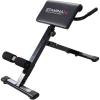imageStamina X Adjustable Ab Back and Core Strength Exercise SitUp Fitness Hyperextension Weight Bench for AtHome WorkoutsBlack
