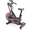 imageStamina X Air Bike  Exercise Bike with Smart Workout App  Air Exercise Bike for Home Workout  Up to 350 lbs Weight Capacity BlackRed
