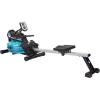 imageStamina Elite Wave Water Rowing Machine Foldable Rower w Fitness Coaching App No Subscription Required  Wireless Heart Rate Monitor Included  Rowing Machines for Home Use