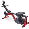imageStamina Inmotion Rower Compact Efficient Cardiovascular Rowing Machine Smooth Adjustable TensionBlack  Red