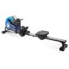 imageStamina Inmotion Rower Compact Efficient Cardiovascular Rowing Machine Smooth Adjustable Tensionblack  blue