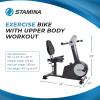imageStamina Elite Total Body Recumbent BikeDark Grey