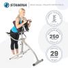 imageStamina InLine Traction Control System Back Pain Relief amp Spine Decompression Machine  Stretching and Exercise Equipment for Home and Gym Workout  Portable Lower Body Fitness Stretcher