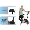 imageStamina Magnetic Upright Exercise Bike 1310  Smart Workout App No Subscription Required  8 Levels Smooth Quiet Magnetic Resistance  EasytoUse Fitness Monitor  Integrated Heart Rate Sensors