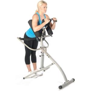 imageStamina InLine Traction Control System Back Pain Relief amp Spine Decompression Machine  Stretching and Exercise Equipment for Home and Gym Workout  Portable Lower Body Fitness Stretcher